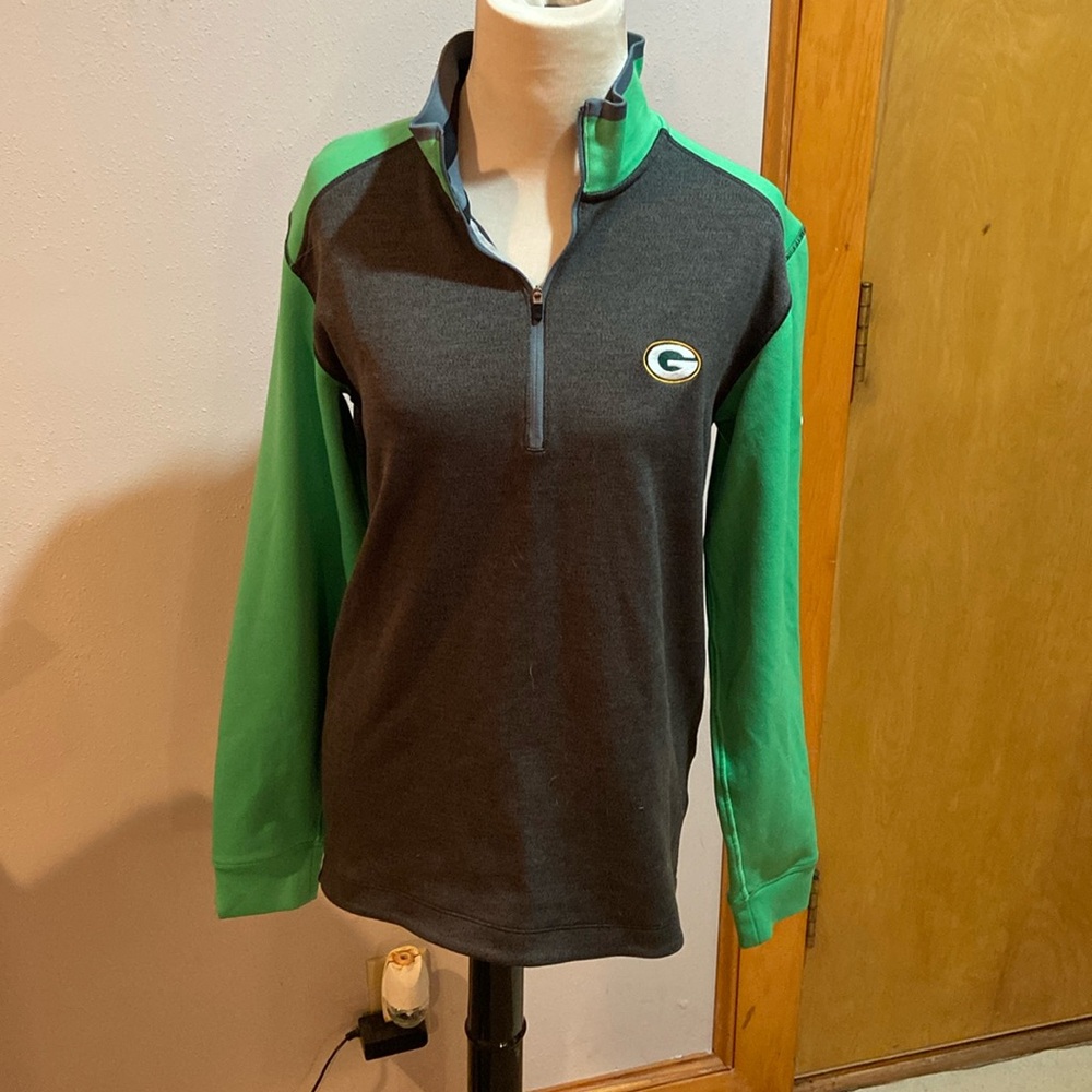 Green Bay Packers Nike quarter zip, size small